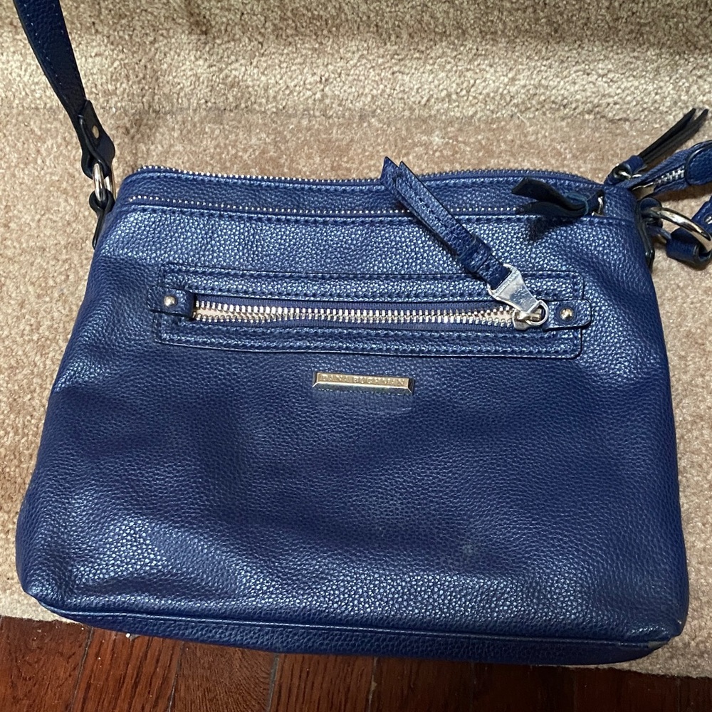 Dana Buchman Navy Crossbody Bag